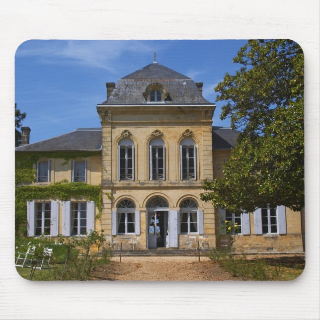 The main chateau building, renovated by mouse pad (Front)