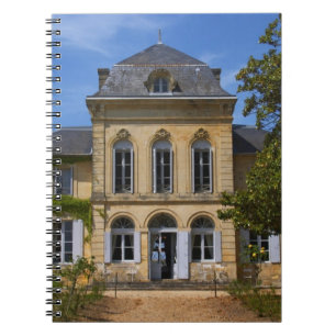 The main chateau building, renovated by spiral notebook