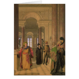 The Main Staircase of the Louvre, 1817