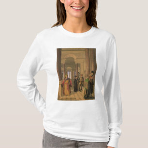 The Main Staircase of the Louvre, 1817 T-Shirt