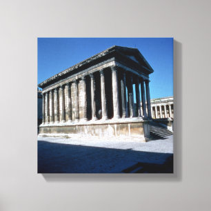 The Maison Carree Canvas Print
