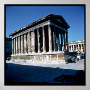 The Maison Carree Poster