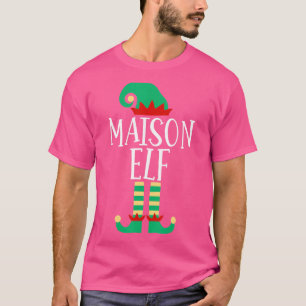The Maison Elf Family Matching Christmas Pyjamas T-Shirt