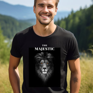 The Majestic Lion Head T-Shirt