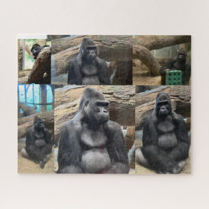THE MAJESTIC MOUNTAIN GORILLA   JIGSAW PUZZLE