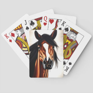 The Majestic Mustang - The Spirt Of Freedom Playing Cards