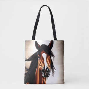The Majestic Mustang - The Spirt Of Freedom Tote Bag