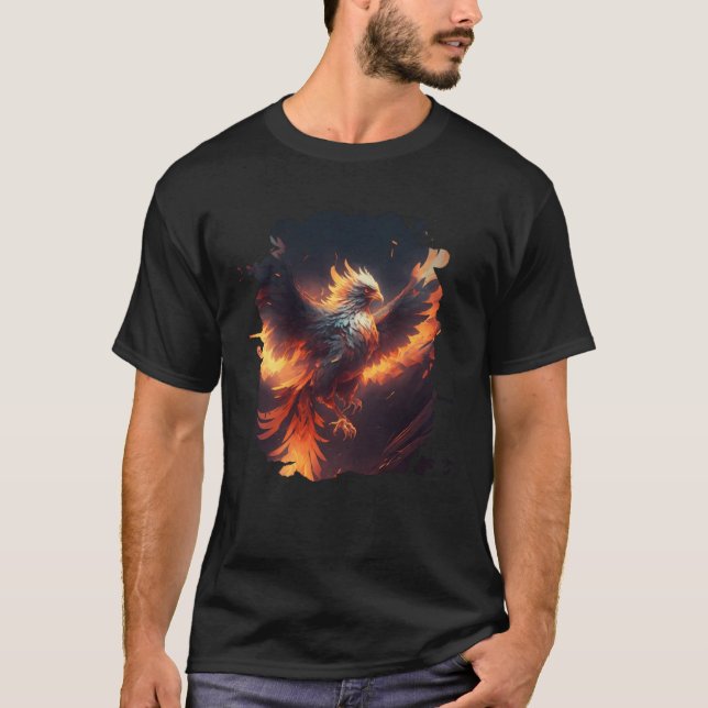 The majestic rise of the epic phoenix  1 T-Shirt (Front)