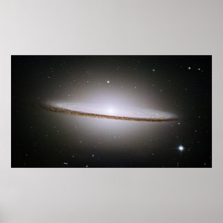 The Majestic Sombrero Galaxy (M104) Poster