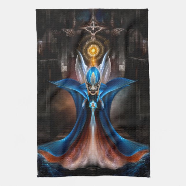 The Majesty Of Arsencia Tea Towel (Vertical)