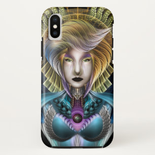 The Majesty Of Trilia Fractal Fantasy Portrait Case-Mate iPhone Case