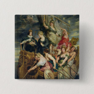 The Majority of Louis XIII 15 Cm Square Badge
