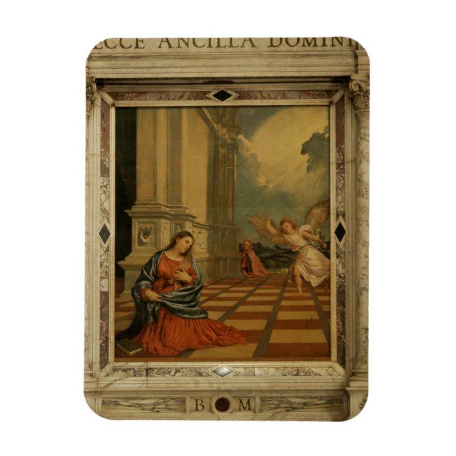 The Malchiostro Annunciation, c.1520 (oil on panel Magnet (Vertical)