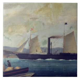 The 'Mallorcan', ship on which George Sand and Cho Tile