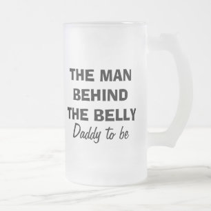 The man behind the belly beer mug for dad to be
