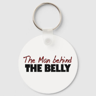 The Man Behind The Belly Key Ring