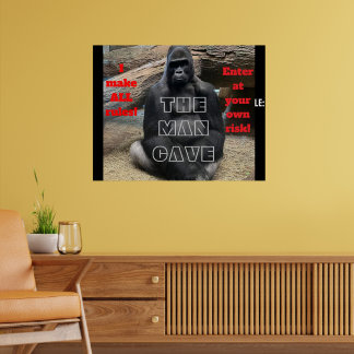 THE MAN CAVE POSTER
