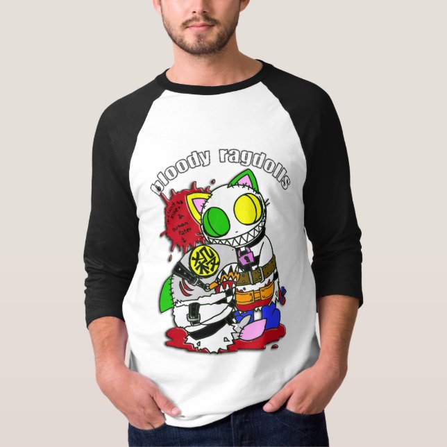 The Man-Eater and the Instantaneous Capture T-Shirt (Front)