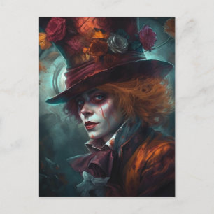 The Man in a Top Hat Postcard