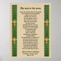 "The man in the arena" Theodore Roosevelt