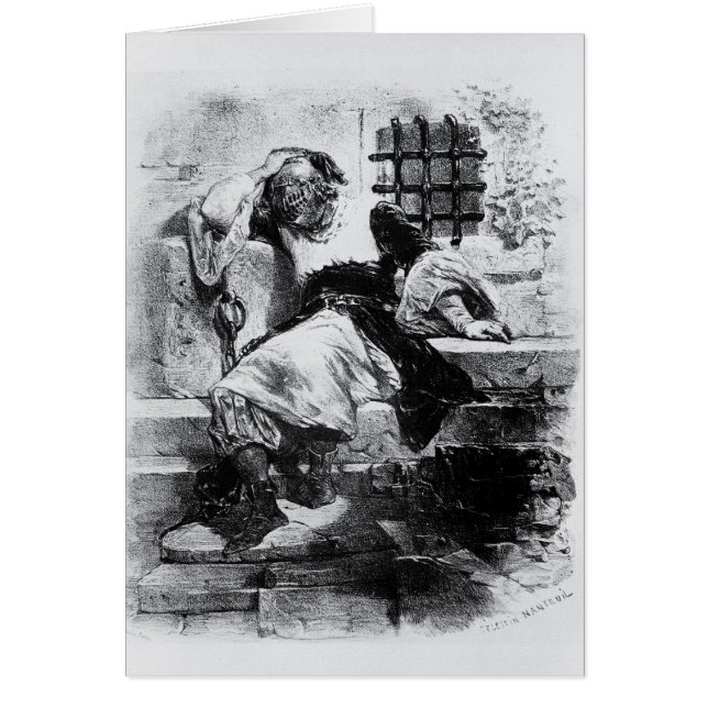 The Man in the Iron Mask in his Prison (Front)