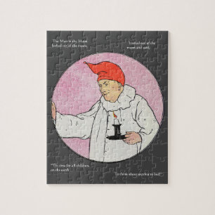 The Man in the Moon Mother Goose Nursery Rhyme Jigsaw Puzzle