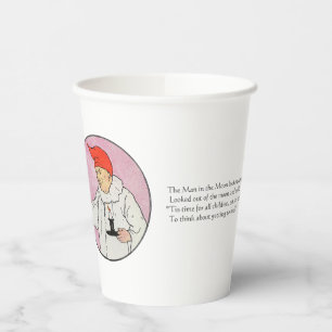 The Man in the Moon Mother Goose Nursery Rhyme Paper Cups
