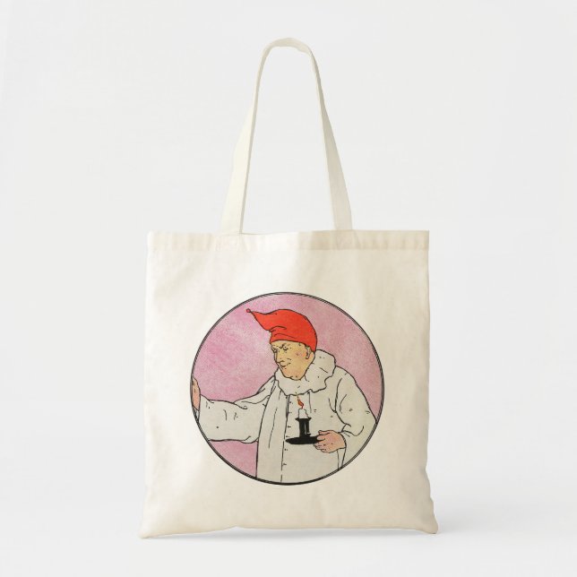 The Man in the Moon Mother Goose Nursery Rhyme Tote Bag (Front)