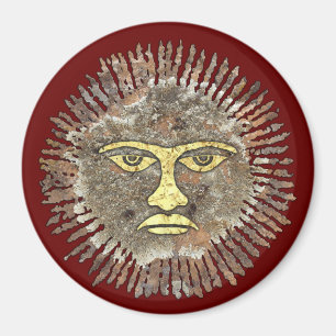The Man in the Sun - Talking Canyons, New Mexico M Magnet