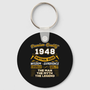 The Man Myth Legend 1948 78th Birthday Gift 78 Yea Key Ring
