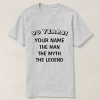 The man myth legend 90th Birthday shirt for men