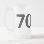The man myth legend beer mug for 70th Birthday men<br><div class="desc">The man myth legend beer mug for 70th Birthday men. Personalizable age number Funny Birthday gift idea for seventy year old. Surprise your over the hill dad,  uncle,  brother,  husband,  grandpa etc. Age specific humour for 60 year old. Seventieth Bday party present idea.</div>