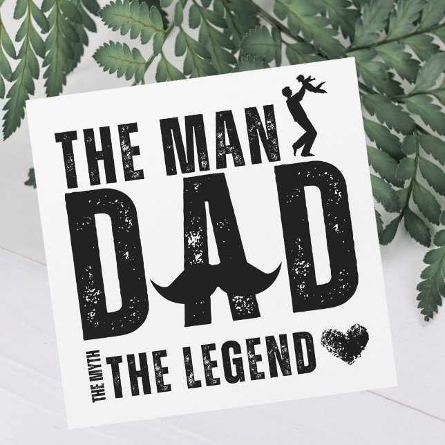 The Man, Myth, Legend - DAD Father's Day Magnet (Creator Uploaded)