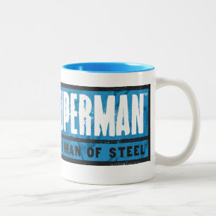 The Man of Steel Two-Tone Coffee Mug