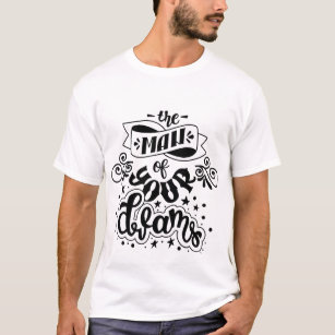 The Man Of Your Dreams Modern Wedding T-Shirt