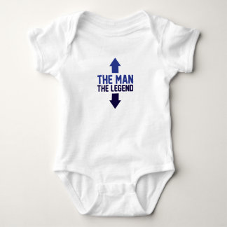 The Man The Legend Baby Bodysuit