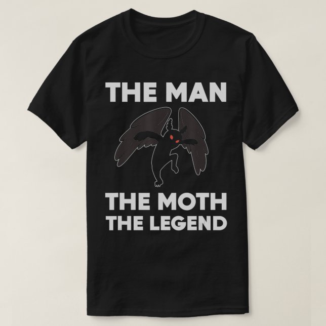 The Man The Moth The Legend Mothman Kids  T-Shirt (Design Front)