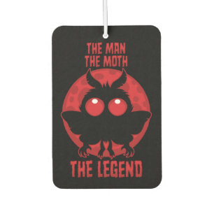 The Man, The Moth, The Legend - Mythical Mothman Car Air Freshener