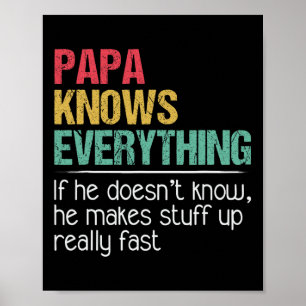 The Man The Myth The Bad Influence He Knows Everyt Poster