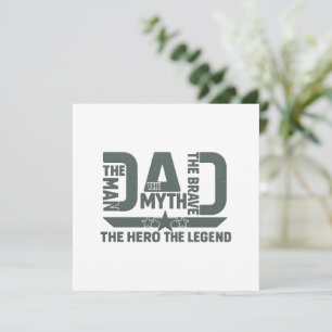 The Man, The Myth, The Brave, The Hero, The Legend