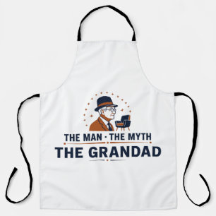 The Man The Myth The Grandad Apron