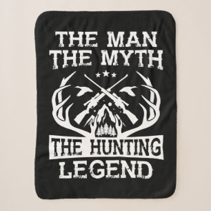 The Man The Myth The Hunting Legend - Camp Sherpa Blanket