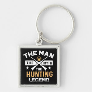 The Man The Myth The Hunting Legend - Deer Key Ring