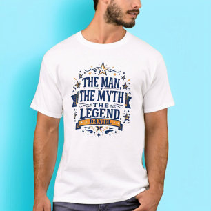 The Man The Myth The Legend Custom Father's Day T-Shirt