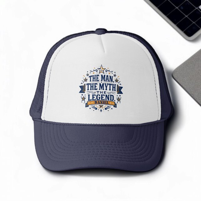The Man The Myth The Legend | Custom Father's Day Trucker Hat (Creator Uploaded)