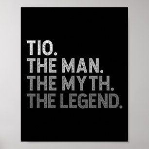 The Man The Myth The Legend Father's Day Funny  Poster