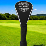 The Man The Myth The Legend Funny Custom Name<br><div class="desc">Protect their clubs in legendary style with the custom 'The Man, The Myth, The Legend' golf head cover! Personalise it with their name to create a one-of-a-kind accessory that’s both fun and functional. Made with high-quality materials, this head cover keeps clubs safe while adding a touch of humour and personality...</div>