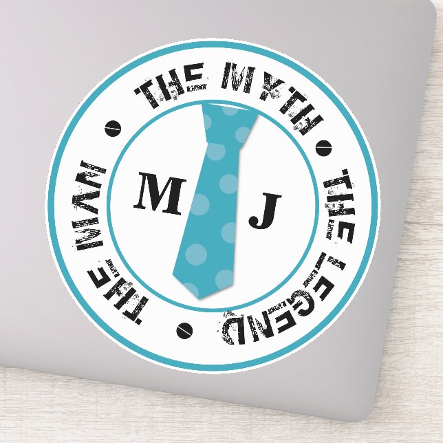 The man the myth the legend personalised name  (Detail)