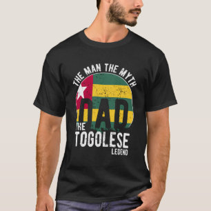 The Man The Myth The Togolese Legend - Dad Togoles T-Shirt