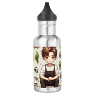The man, the woman ver. 1 water bottle